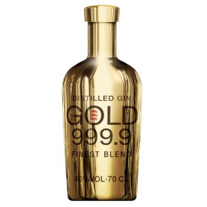 GIN GOLD 999.9 FINEST BLEND DISTILLED CL70